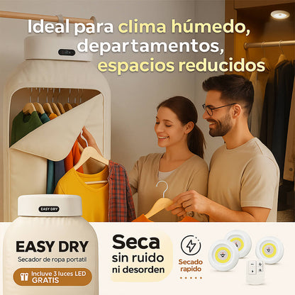 EasyDry ™ + Sett de 3 Luces Apagado Automatico